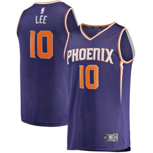 Fanatics Damion Lee Phoenix Suns Purple Fast Break Replica Jersey Eye - catching Icon Edition