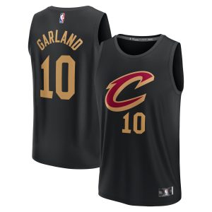 Fanatics Darius Garland Cleveland Cavaliers Youth Unique Black Fast Break Replica Player Jersey Statement Edition