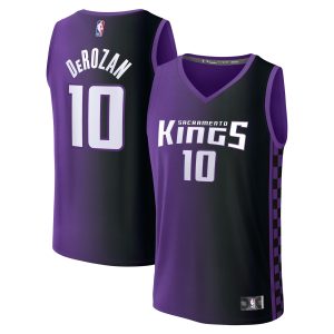 Fanatics DeMar DeRozan Sacramento Kings Youth Purple Fast Break Replica Player Fabulous Jersey Statement Edition