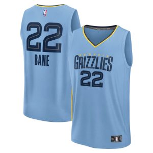 Fanatics Desmond Bane Memphis Grizzlies Light Blue Fast Break Replica Player Jersey Statement Edition Premium