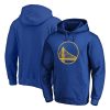 Fanatics Golden State Warriors Royal Icon Primary Logo Fitted Pullover Eye - catching Hoodie
