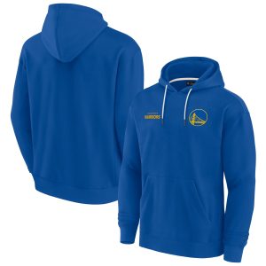 Fanatics Golden State Warriors Unisex Royal Elements Super Soft Eye - catching Fleece Pullover Hoodie