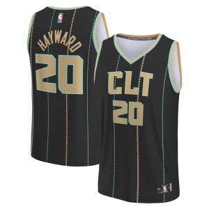 Fanatics Gordon Hayward Charlotte Hornets Black Fastbreak Jersey Chic City Edition