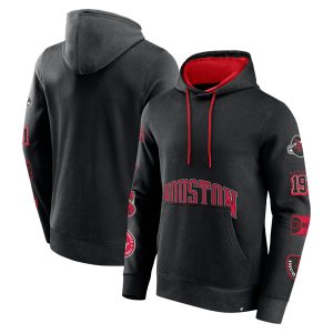 Fanatics Houston Rockets Black Home Premium Court Pullover Hoodie