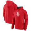Fanatics Unique Houston Rockets Red Iconic Defender Raglan Fleece Pullover Hoodie