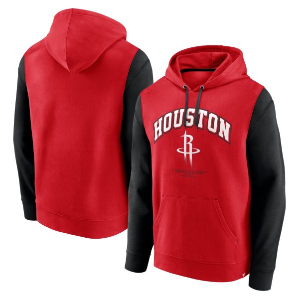 Fanatics Houston Rockets Red Unique Scorer Pullover Hoodie