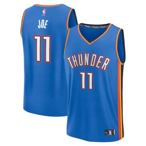 Fanatics Isaiah Joe Oklahoma City Thunder Blue Fast Break Replica Player Jersey Fabulous Icon Edition