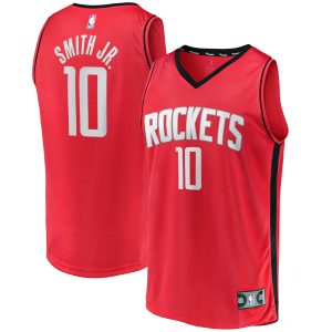 Fanatics Jabari Smith Jr. Houston Rockets Red Fast Break Replica Player Jersey Trendy Icon Edition