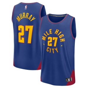 Fanatics Jamal Murray Trendy Denver Nuggets Blue Fast Break Replica Player Jersey Statement Edition