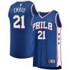 Fanatics Joel Eye - catching Embiid Philadelphia 76ers Royal Fast Break Replica Player Jersey Icon Edition