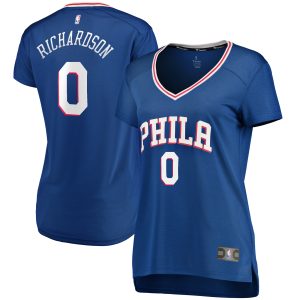 Fanatics Josh Richardson Philadelphia 76ers Women's Trendy Royal Fast Break Replica Jersey Icon Edition