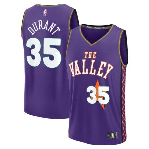 Fanatics Kevin Durant Premium Phoenix Suns Purple 2024/25 Fast Break Player Jersey City Edition