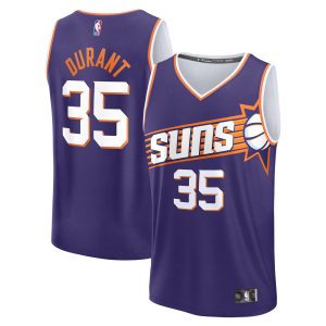 Fanatics Kevin Durant Phoenix Suns Purple Gorgeous Fast Break Replica Player Jersey Icon Edition