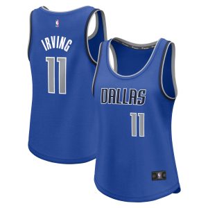 Fanatics Kyrie Irving Dallas Mavericks Women's Blue Fast Break Premium Player Jersey Icon Edition