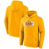 Fanatics Los Angeles Lakers Gold Primary Logo Pullover Hoodie Stylish