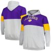 Fanatics Los Angeles Lakers Purple/Gold Big & Tall Gorgeous Pullover Hoodie