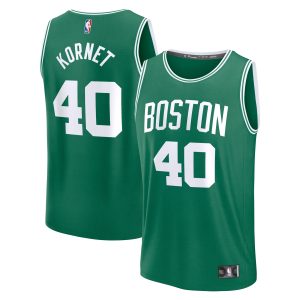 Fanatics Luke Kornet Boston Celtics Kelly Gorgeous Green Fast Break Replica Player Jersey Icon Edition