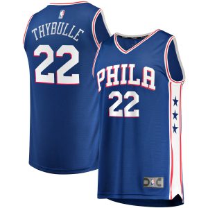 Fanatics Matisse Thybulle Philadelphia 76ers Royal Fast Break Eye - catching Player Jersey