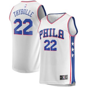Fanatics Matisse Thybulle Gorgeous Philadelphia 76ers White Fast Break Replica Jersey Association Edition