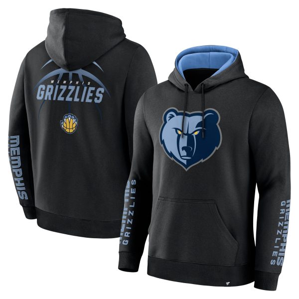 Fanatics Chic Memphis Grizzlies Black Legacy Guard Pullover Hoodie