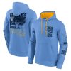 Fanatics Memphis Grizzlies Blue Game Time Crossover Pullover Trendy Hoodie