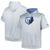 Fanatics Memphis Grizzlies Silver Big & Tall Trendy Logo Pullover Hoodie