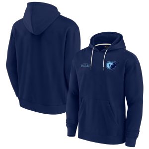 Fanatics Memphis Grizzlies Unisex Navy Elements Gorgeous Super Soft Fleece Pullover Hoodie