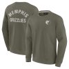 Fanatics Memphis Grizzlies Unisex Fabulous Olive Elements Super Soft Fleece Pullover Sweatshirt