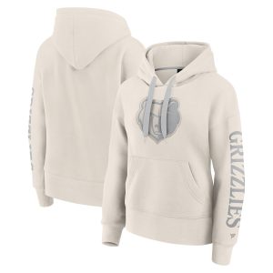Fanatics Memphis Eye - catching Grizzlies Women's Cream Elements Next Pullover Hoodie