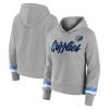 Fanatics Memphis Grizzlies Women's Heather Gray Halftime Fabulous Pullover Hoodie