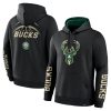 Fanatics Milwaukee Bucks Black Legacy Guard Pullover Hoodie Premium
