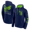 Fanatics Minnesota Timberwolves Navy Game Time Crossover Pullover Eye - catching Hoodie