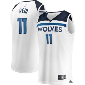 Fanatics Naz Reid Gorgeous Minnesota Timberwolves White Fast Break Replica Player Jersey Association Edition