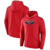 Fanatics Eye - catching New Orleans Pelicans Red Primary Logo Pullover Hoodie