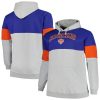 Fanatics New York Knicks Blue/Orange Big & Tall Pullover Eye - catching Hoodie