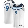 Fanatics Nickeil Elegant Alexander Walker Minnesota Timberwolves White Fast Break Replica Player Jersey Association Edition