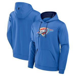 Fanatics Oklahoma City Elegant Thunder Blue Reserve Defender Pullover Hoodie
