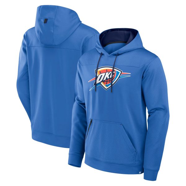 Fanatics Oklahoma City Elegant Thunder Blue Reserve Defender Pullover Hoodie