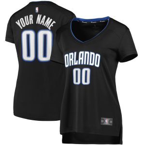 Fanatics Orlando Magic Women's Black Trendy Fast Break Replica Custom Jersey Icon Edition