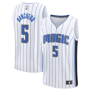 Fanatics Paolo Unique Banchero Orlando Magic Youth White Fast Break Replica Player Jersey Association Edition