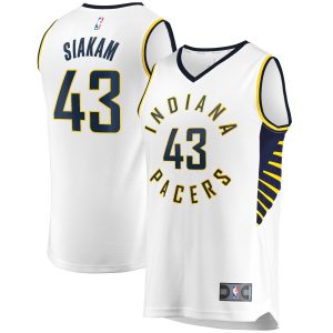 Fanatics Pascal Siakam Indiana Pacers Youth White Fast Break Player Jersey Premium Association Edition