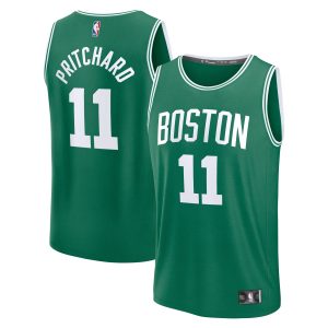 Fanatics Payton Pritchard Boston Celtics Kelly Green Elegant Fast Break Replica Player Jersey Icon Edition