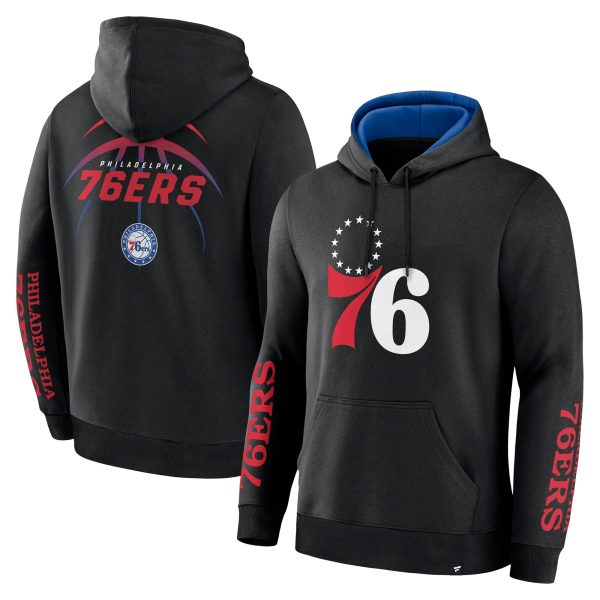 Fanatics Philadelphia 76ers Black Legacy Fabulous Guard Pullover Hoodie