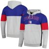 Fanatics Philadelphia 76ers Royal Contrast Pieced Pullover Premium Hoodie