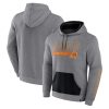Fanatics Phoenix Suns Heathered Stylish Gray Off The Bench Color Block Pullover Hoodie