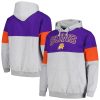 Fanatics Phoenix Suns Purple Contrast Pieced Chic Pullover Hoodie