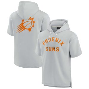 Fanatics Phoenix Suns Unisex Gray Elements Super Soft Fleece Short Elegant Sleeve Pullover Hoodie