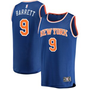 Fanatics RJ Barrett New York Trendy Knicks Royal Fast Break Replica Jersey Icon Edition