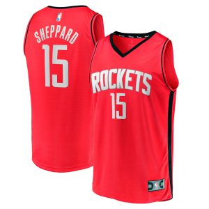 Fanatics Reed Sheppard Elegant Houston Rockets Red 2024 NBA Draft Fast Break Player Jersey Icon Edition