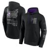 Fanatics Stylish Sacramento Kings Black Game Time Crossover Pullover Hoodie
